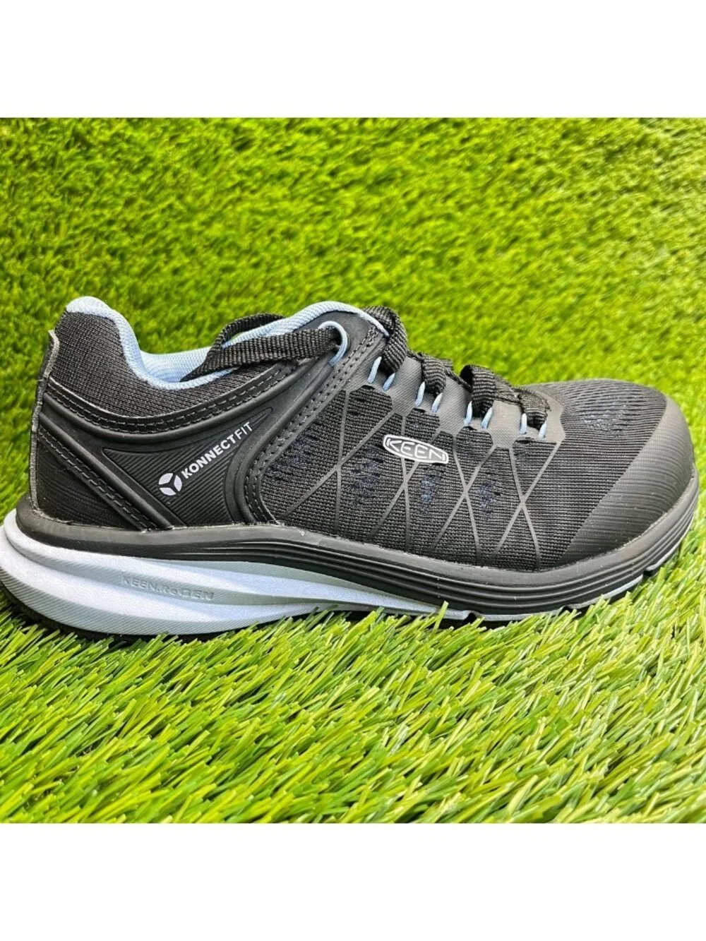 Keen Utility Vista Energy Womens Size 5.5D Black Carbon Toe Safety Work Shoes